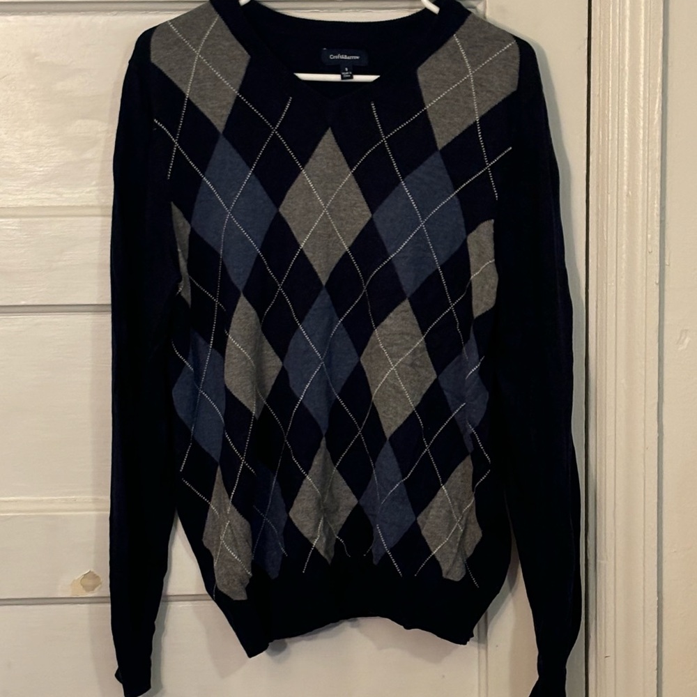Argyle sweater